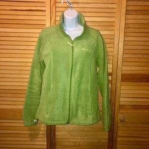 Women’s Columbia Green Fleece Jacket